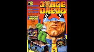 JUDGE DREDD Bally 1993 Pinball Full Soundtrack 