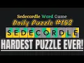 Hardest SEDECORDLE Puzzle with Rarely Used Uncommon Words - Today s SEDECORDLE for July 15th
