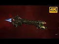 Download Lagu Dark Angels vs Orks - Skalgrim Mod - 4K Quality - Battlefleet Gothic Armada 2
