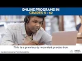 Online Programs in the 6 - 12 Classroom