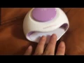TOUCHBeauty AS-0889 Portable Air LED Light Nail Dryer Mini Size Powerful Fan Battery Powered