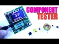 Component Tester PCB with Arduino and TFT display