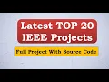 Latest TOP IEEE Projects With Source Code Latest Image Processing Project Using Matlab Project
