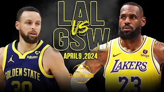 Download Golden State Warriors vs Los Angeles Lakers Full Game Highlights | April 9, 2024 | FreeDawkins MP3