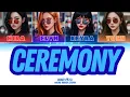 Lagu Stray Kids CEREMONY Color Coded Lyrics | HEXXY AI Girl Group Cover