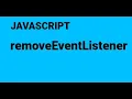 14 removeEventListener