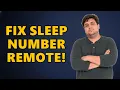 How to fix Sleep Number bed remote disconnecting