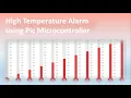 High Temperature Alarm Using PIC Microcontroller