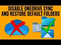Stop OneDrive from Syncing Your Files Restore Your Folder Locations Unlink Your Account - Updated