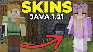 How To Change Your Skin in Minecraft Java Edition 1 21