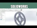 Solidworks beginners tutorial Flywheel