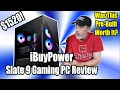 iBuyPower Slate 9 PC Review Teardown - 9070 XT 7800X3D