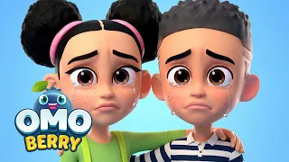 😢 Sadness Song Music Video For Kids | OmoBerry Mental Health Song + Social Emotional Learning