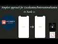 iOS Localization Simplest Tutorial How to Localize your iOS App with Xcode 11 and iOS 13