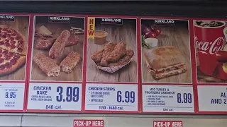 Costco mdr food court has new food item of Chicken Strips for 6 99