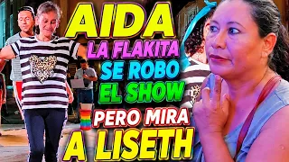  Aida La Flakita Se Robo El Show 😱 Mira A Liseth Con Su Bailarin ‼️😱