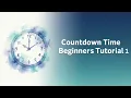 Build Countdown Timer With HTML CSS JS For Beginners