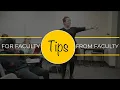 Tips for Faculty From Faculty - Student Learning Satisfaction