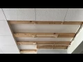 Averie Lane Farmhouse Removing ceiling tiles