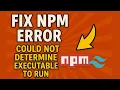 How to Solve Tailwind 4 3 Installation Error npx tailwindcss init - p npm error in VS Code