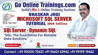 SQL Server - Dynamic SQL