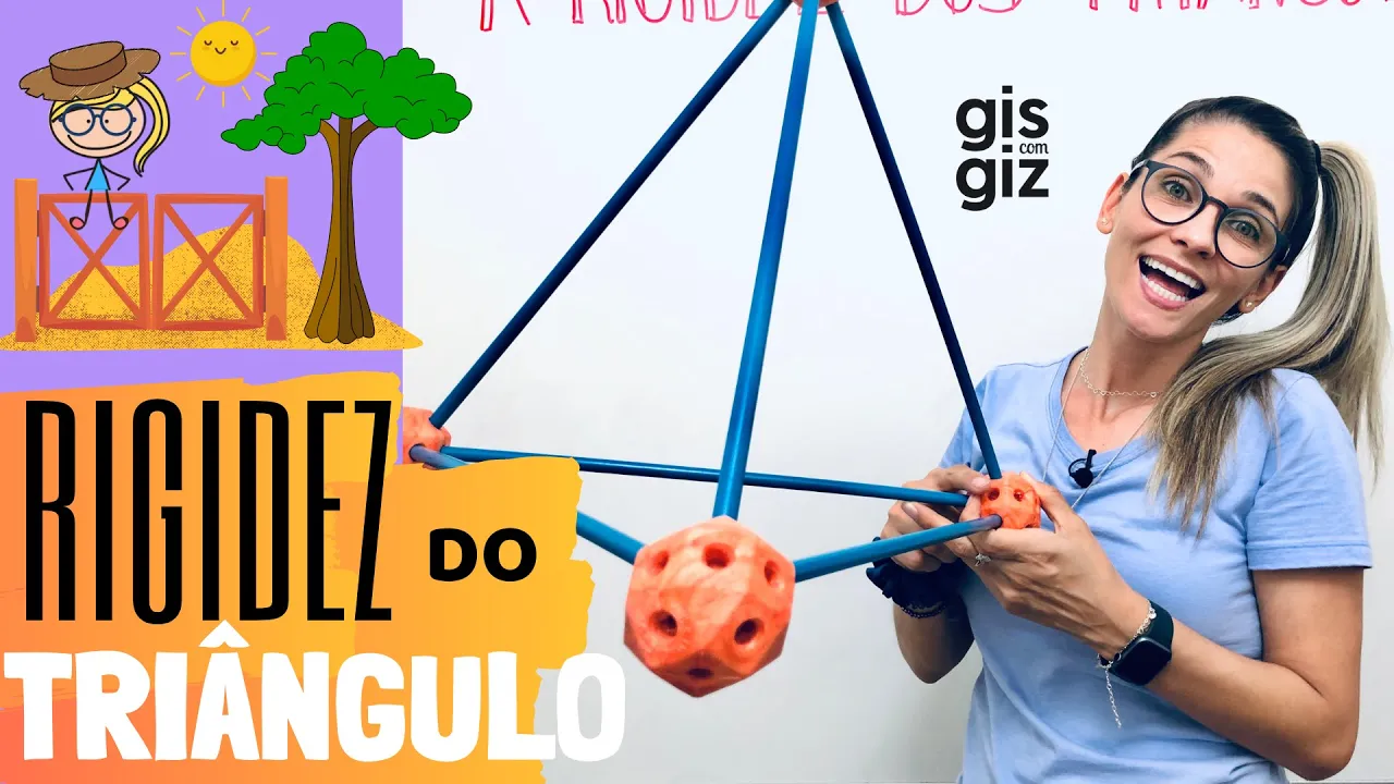 A RIGIDEZ DO TRIÂNGULO \Prof. Gis/