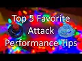 Top 5 Favorite Attack Performance Tips Metal Fight Beyblade
