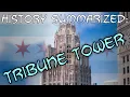 History Summarized Chicago s Tribune Tower