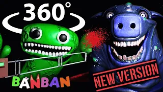360° Garten of Banban NEW ENDING & JUMPSACRES in VR!