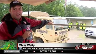 Live Local Coverage of Tropical Storm Barry Lafayette LA KATC 3