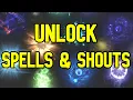 How To Get All Spells Shouts Console Command - Skyrim