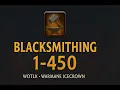 WotLK Warmane Icecrown - Blacksmithing 1 to 450 x3 Bonuses and Gold Making