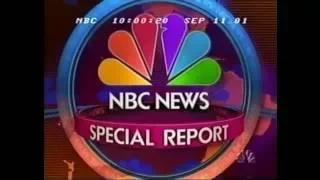 NBC News Special Report Open 9 11 2001 11 00PM EDT