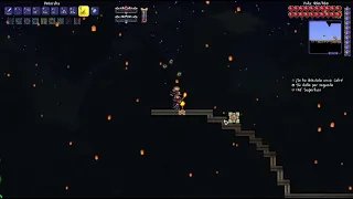 almost 50 MINUTES of a drunk building a laboratory in terraria calamity mod at 720p