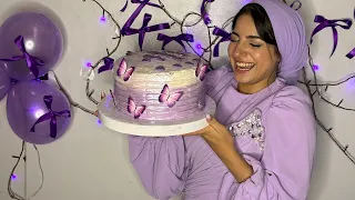 يلا نفتح هدايا عيد ميلادي ونشوف جالي ايه 