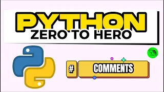 Comments - Python Tutorial For Beginners Lesson 2