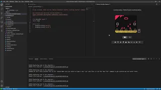 Microsoft Visual Studio Code - Device simulator Express