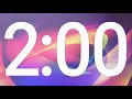 2 Minutes Countdown Timer 120 seconds Silent w Alarm