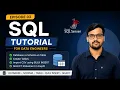 SQL Tutorial for Data Engineers Episode 03 Database vs Schema Mastering SELECT Statement