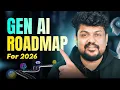 Generative AI Roadmap 2026 Step By Step Guide Microdegree