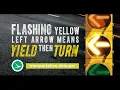 What To Do at a Flashing Yellow Light