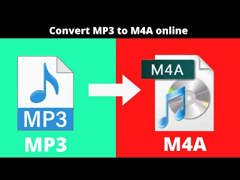 Download MP3 How to convert MP3 to M4A online