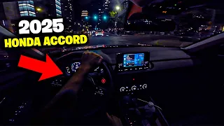 I Spent a Night Driving the 2025 Honda Accord and LOVED It