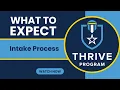 What to Expect at the THRIVE Program Intake Coordinator