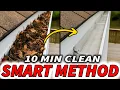 Stop Climbing That Ladder Faster Gutter Cleaning