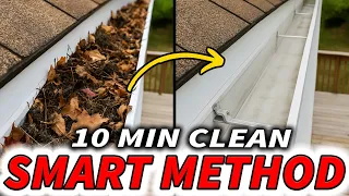 Stop Climbing That Ladder Faster Gutter Cleaning