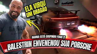BALESTRIN REALIZOU SEU SONHO - A PORCHE ESTÁ CUSPINDO FOGO