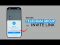 How to Share Telegram Group Link on iOS Android Step-by-Step Guide