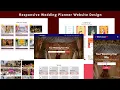 Responsive Wedding Planner Website Template Using HTML CSS Javascript Responsive WebTemplate