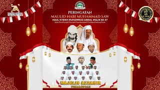 🔴MAULID NABI MUHAMAMAD SAW  bersama : Habib Ali Zainal Abidin Assegaf  & Az Zahir Pekalongan